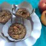 Peach Ginger Muffins