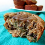 Almond Butter Banana Blender Muffins