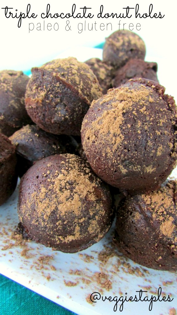 paleoglutenfreetriplechocolatedonutholes