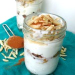 Almond Butter Banana Yogurt Parfaits