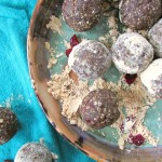 Peanut Butter Cranberry Protein Bites